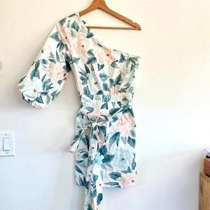 BILLABONG X SALTY BLONDE MINI FLORAL SUMMER DRESS SINGLE ARM